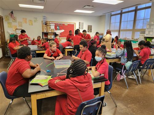 children in class